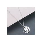 Nida Jewelry 925 Ayar Gümüş Ay Ve Yıldızlar Kolye