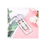 Nida Jewelry 925 Ayar Gümüş Çift Spotify Anahtarlık