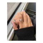 Nida Jewelry 925 Ayar Gümüş Çift Yılan Yüzük