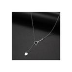 Nida Jewelry 925 Ayar Gümüş Iç Içe Gitar Pena Kolye