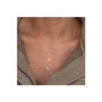 Nida Jewelry 925 Ayar Gümüş Iç Içe Sonsuzluk Kalp Kolye