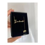 Nida Jewelry 925 Ayar Gümüş Isim Sallantılı Melek Sayısı Kolye