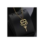 Nida Jewelry 925 Ayar Gümüş Kalp Melek Kanadı Detaylı Isim Kolye