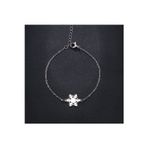 Nida Jewelry 925 Ayar Gümüş Kar Tanesi Bileklik