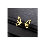 Nida Jewelry 925 Ayar Gümüş Kelebek Küpe