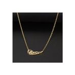 Nida Jewelry 925 Ayar Gümüş Melek Kanadı Kolye