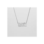 Nida Jewelry 925 Ayar Gümüş Melek Sayısı 888 Kolye