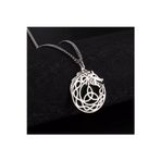 Nida Jewelry 925 Ayar Gümüş Özel Tasarım Yılan-Ejderha Kolye