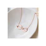 Nida Jewelry 925 Ayar Gümüş Sonsuzluk İsim Kolye