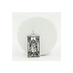 Nida Jewelry 925 Ayar Gümüş " The Hıerophant " Aziz Tarot Kolye Ucu
