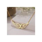 Nida Jewelry Altın Kaplama Melek Kanadı Gümüş Kolye