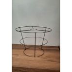 Nidage 3 Katlı Metal İskelet 30 x 25 x 20 cm Abajur ve Avize Teli Ahşap Renkli Şık Tasarım