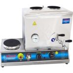 Nidage Elektrikli Çay Kazanı & Kahveci Kazanı & Çay Ocağı 30 Lt. 3+ L - Gri