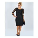 Nidya Moda 4009DS Siyah Kadın Elbise