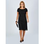 Nidya Moda 4035DS Siyah Kadın Elbise