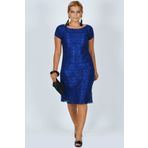 Nidya Moda 4035DSX Saks Kadın Elbise
