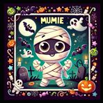 Niedliche Mumie Malbuch: 50 lustige und charmante Illustrationen: Für Kinder und Erwachsene zum Ausmalen und Schmunzeln