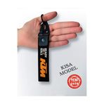 NIFF KTM READY Kısa Model Aksesuar, Hediyelik, Metal Kancalı, Kaliteli, Bez Kumaş Anahtarlık