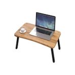Nifi Art Laptop Sehpası Seyyar Kahvaltı Masası Katlanır Çalışma Sehpası Atlantik Çam - 60X23X30 - Ahşap