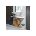 Nifory 520-062 Geometrik Tarz Dresuar Metal Konsol 120x30x80h