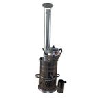 NİGHT CAMPER Semaver - Odunlu Çay Semaveri demlikli + borulu Semaver
