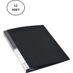 Night Shop Mikro Mk-20 Sunum Dosyası 20 Yaprak Siyah A4