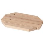 Nihale-çaydanlık Altlığı Ikea 21x15 Cm Meridyendukkan Kare-masif Akasya Altlık