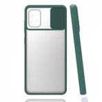 Nihcase Samsung Galaxy A31 Lensi Kamera Korumalı Siyah Silikon Cep Telefonu Kılıf
