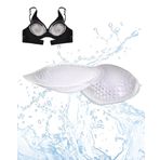 Niidor Nefes Alabilir Mesh Silikon Ekleme Sütyen Pedleri, Şeffaf Jel Görünmez Push-up Göğüs Bardağı Kaldırıcı, İç Çamaşırı ve Mayo Bikinilerine Uygun Su Geçirmez Dolgu Göğüs Arttırıcı…, Petek Silikon,