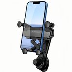 NIJIZS Dönebilen Salıncak Kolu ile Araç Havalandırma Telefon Montajı, [Havalandırmayı Asla Engellemez, A/C Konforunun Keyfini Çıkarın] Eller Serbest Evrensel Uzatma Klipsi Araç Telefonu Tutacağı Tüm