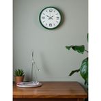 Nikaa Shop 36 cm Yeşil Modern Dekoratif Duvar Saati