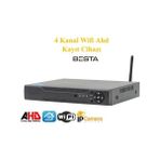 Nikaa Shop 4 Kanal H265 Kablosuz Ahd Kayıt Cihazı KD-7004W