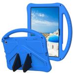 Nikaque Google Pixel Tablet için Çocuk Kılıfı 11 inç 2023 Serbest Bırakma Tablet Kılıfı, Çocuk Dostu, Standlı Kol, EVA Hafif Koruyucu Kapak, Mavi