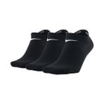 Nike 3Ppk Lıghtweıght No Show S M Unısex Corap - 38 - 42 - Siyah - Gri - Gümüş