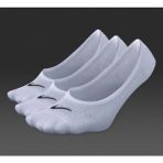 Nike 3ppk Womens Traınıng Footıem 3lü Beyaz Babet Çorap SX4674-101 - 38 - 42