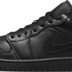 Nike 553558-093 Air Jordan 1 Low Siyah Erkek Spor Ayakkabı