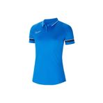 Nike Academy Dri Fit Kadın Mavi Klasik Yaka Polo Tişört