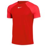 Nike Academy Pro Üst S/S Kırmızı Erkek Futbol Antrenman Tişörtü