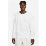 Nike Air Crew Loose Fit Sweatshirt White Bol Kesim Bisiklet Yaka Erkek Sweatshirt Beyaz