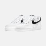 Nike Air Force 1 '07 Kadın Yürüyüş Ayakkabısı 38,5 Kauçuk Taban Suni Deri Siyah Beyaz - 001-Beyaz