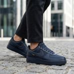 Nike Air Force 1 '07 Lv8 Cordura Erkek Sneaker Ayakkabı | IM6001-475 - Lacivert