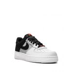 Nike Air Force 1 07 Lv8 Siyah Duman Grisi Beyaz Erkek Spor Ayakkabı