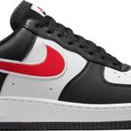 Nike Air Force 1 07 Next Nature Snekaer Günlük Beyaz Siyah Kırmızı Erkek Spor Ayakkabı