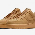 Nike Air Force 1 07 Wb Flax Gum Light Erkek Spor Ayakkabi