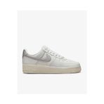 Nike Air Force 1 '07 Women'S Shoes 'Summit/White/Silver/Sail (Dar Kalıp 1 Beden Büyük Alınız'