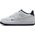Nike Air Force 1 Af1 Leather Kids Sneaker Hakiki Deri Günlük Çocuk Spor Ayakkabı Gri
