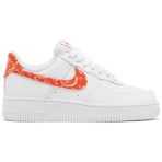 Nike Air Force 1 Low 07 Essential White Rush Orange Paisley Spor Ayakkabı