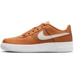 Nike Air Force 1 Lv8 2 (Gs) Kadın Sneaker Ayakkabı - Kahverengi