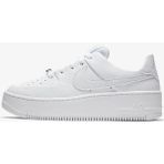 Nike Air Force 1 Sage Low Leather Womens Sneaker White Hakiki Deri Kadın Günlük Spor Ayakkabı Beyaz