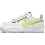 Nike Air Force 1 Shadow Kadın Sneaker Ayakkabı - 001-Beyaz
